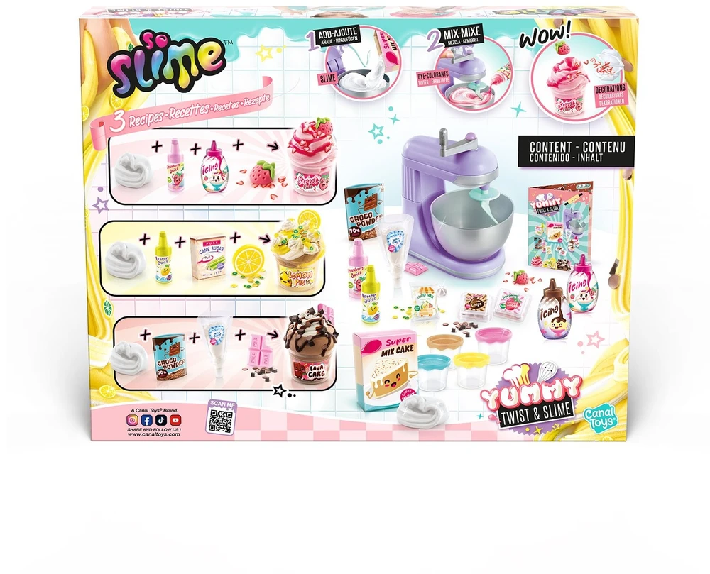 Canal Toys Carruzzo kanalo žaislai „So Slime“ – „Yummy Twist“ ir gleivės