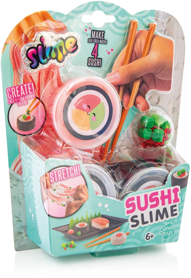 Nezatříděno SO SLIME Kūrybinis gleivių rinkinys „Sušiai“