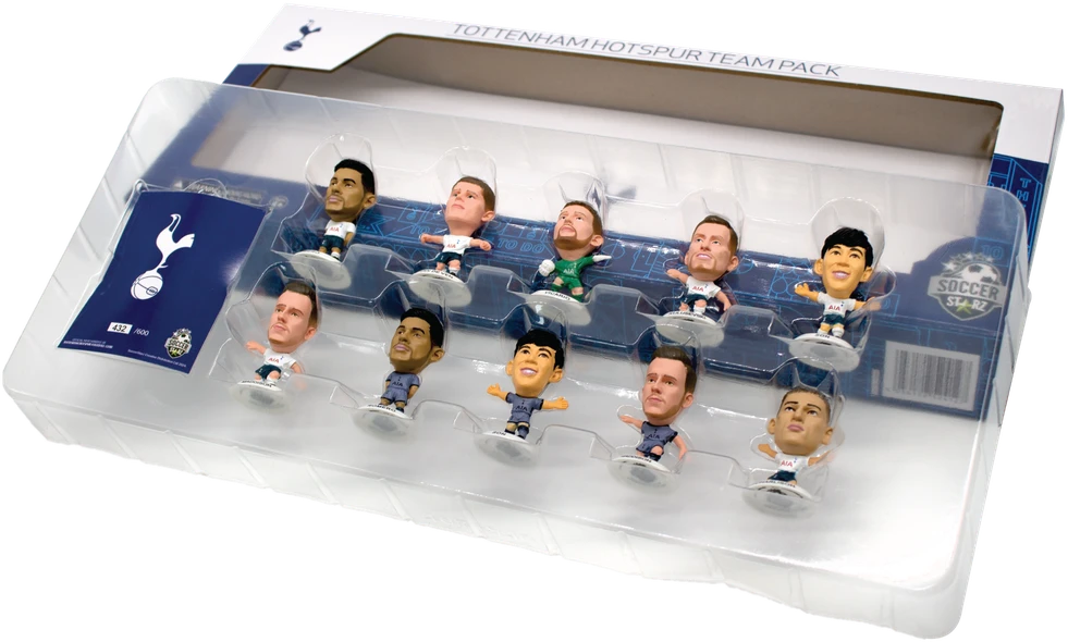 „Soccerstarz“ – „Spurs“ komandos rinkinys, 10 figūrėlių (2024/25 m. klasikinis rinkinys)