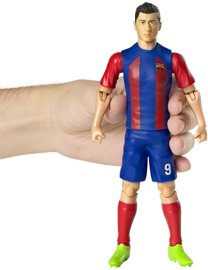 Socker Figūrėlė Lewandowski 20 cm FC Barcelona su judančiomis dalimis