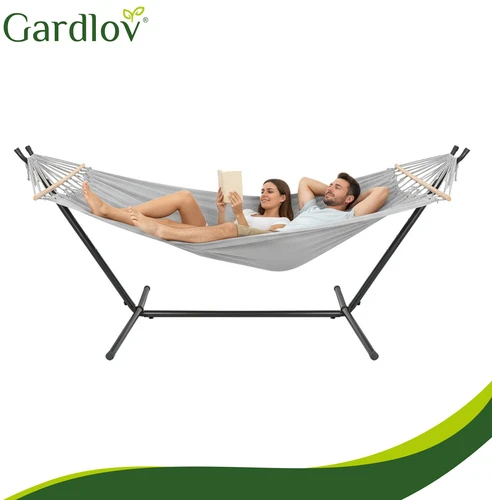 Iso Trade sodo hamakas 200x150cm Gardlov su rėmu 27293