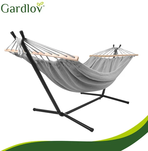 Iso Trade sodo hamakas 200x150cm Gardlov su rėmu 27293