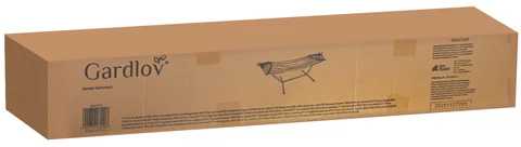 Iso Trade sodo hamakas 200x150cm Gardlov su rėmu 27293