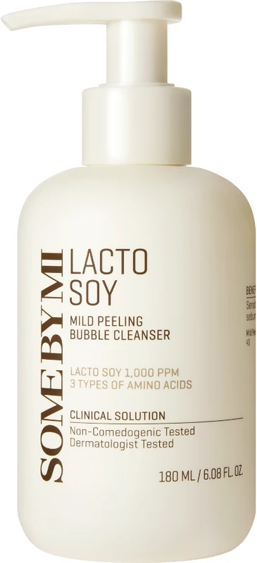 „Some By Mi“ – „Lactosoy“ švelnus pilingasis valiklis su burbuliukais – 180 ml
