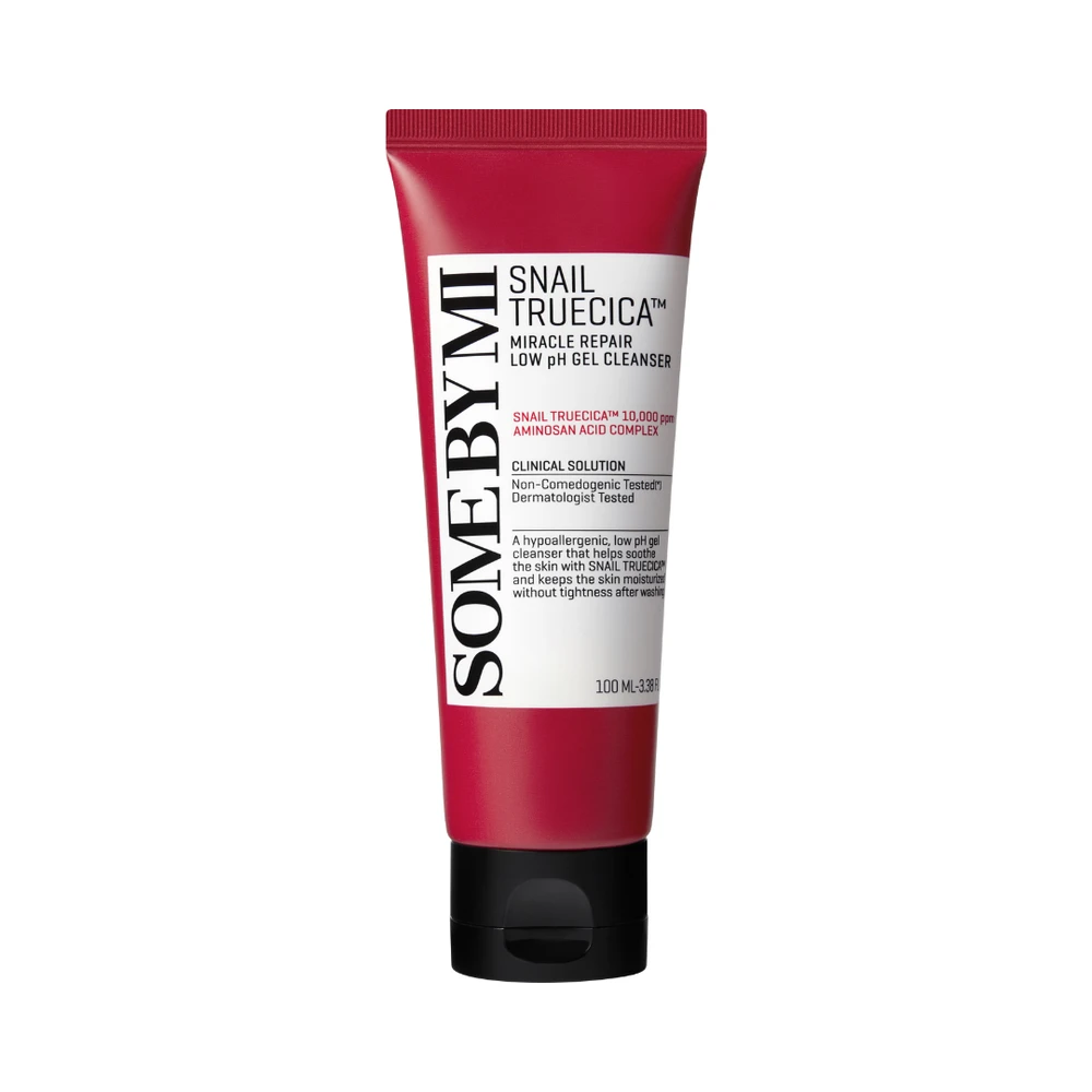 Veido prausiklis SOME BY MI SNAIL TRUECICA MIRACLE REPAIR LOW pH GEL CLEANSER [100ml]-100ml