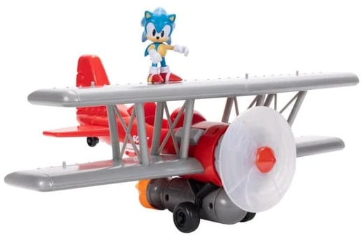 JAKKS SONIC Lėktuvas su figūrėlė „Tornado“