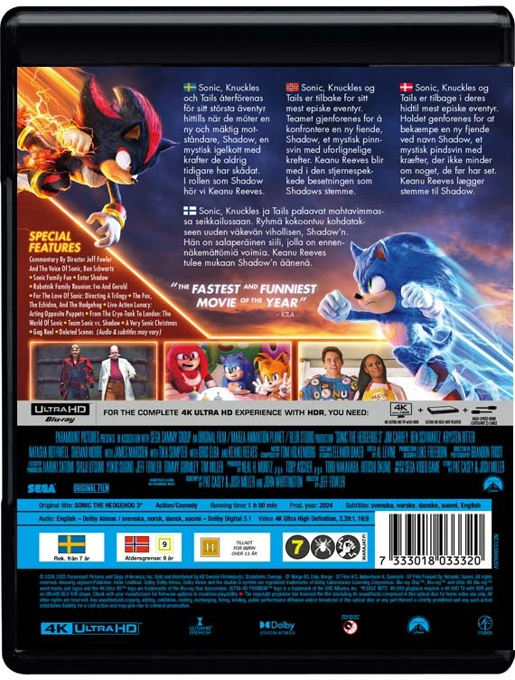 SONIC THE HEDGEHOG 3