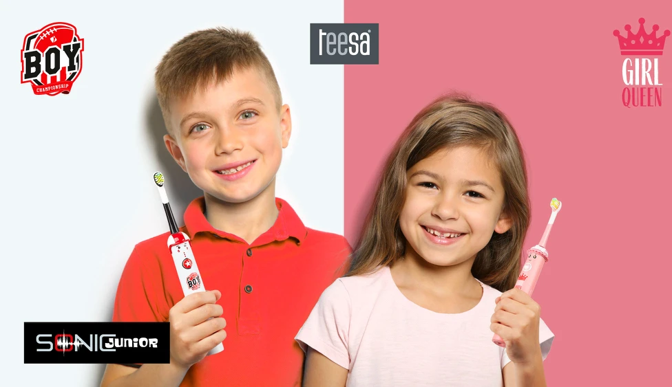 Dantų šepetėlis Teesa Sonic Junior Boy sonic
