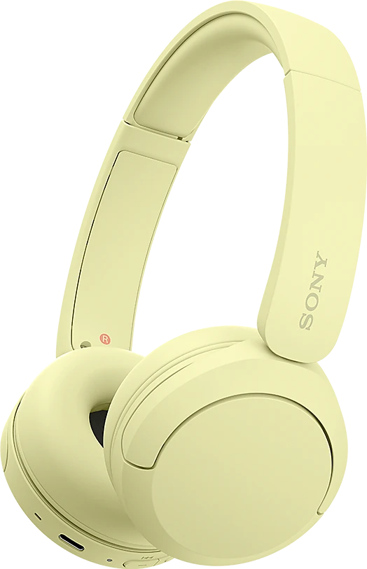 Belaidės Ausinės Sony WH-CH520L, Geltonos spalvos