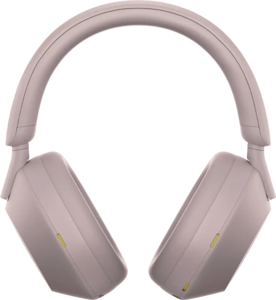 Belaidės ausinės Sony WH-1000XM5 su triukšmo slopinimo technologija, Rožinės