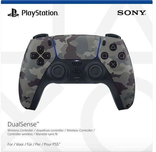 Sony DualSense v3 Kamufliažas Bluetooth/USB Žaidimų pultelis Analoginis / skaitmeninis PlayStation 5