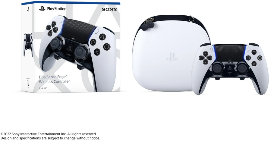 Žaidimų pultelis Sony Dualsense Edge PS5, Baltas