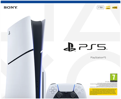 Sony PlayStation 5 Standard žaidimų konsolė, 1 TB SSD