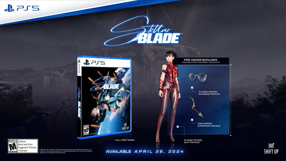 Sony „Shift Up Corporation“ „Stellar Blade PS5“.