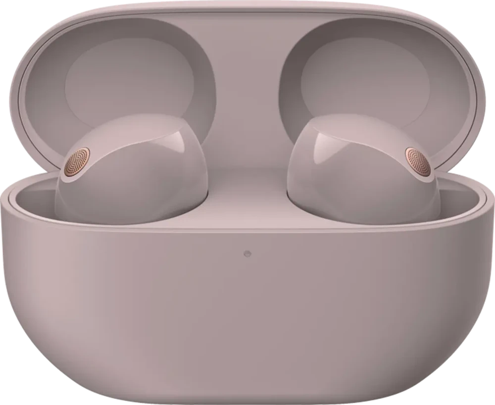 Sony WF-1000XM5 Earbuds Belaidės ausinės, ANC, belaidis įkrovimas, Rožinės spalvos