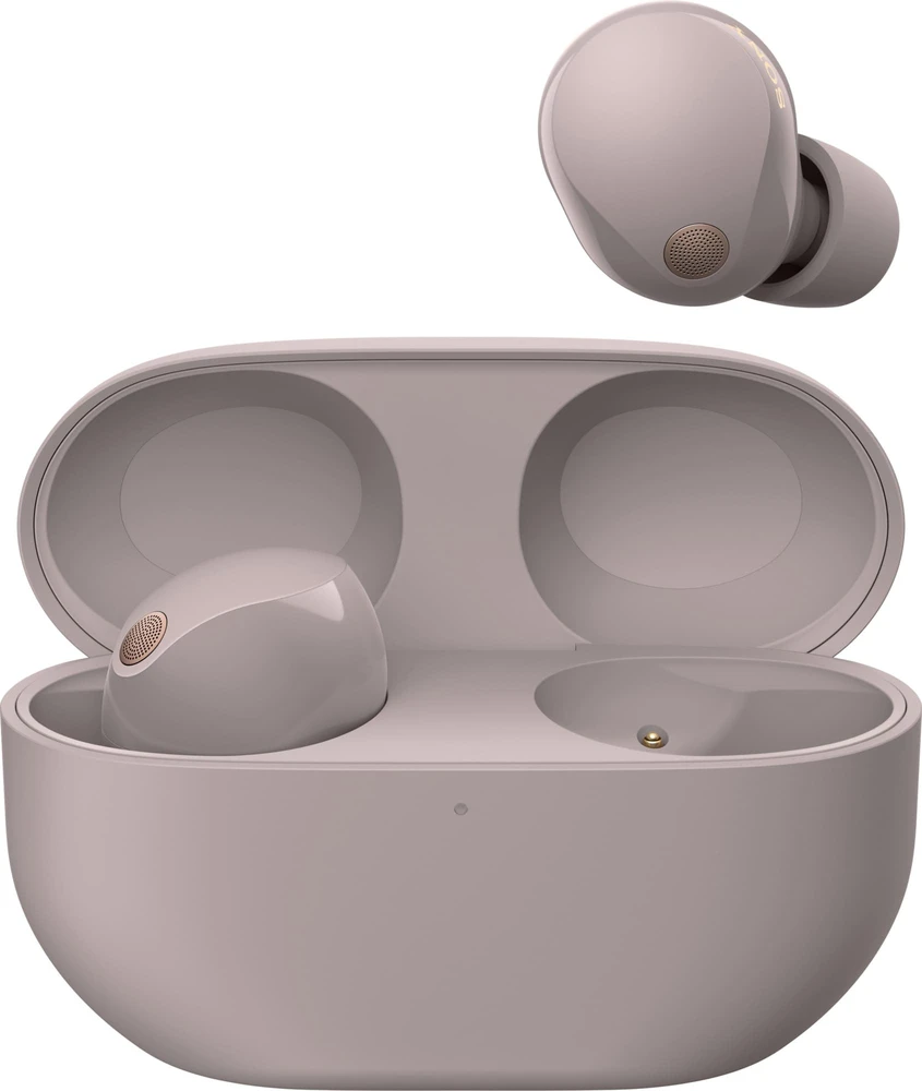 Sony WF-1000XM5 Earbuds Belaidės ausinės, ANC, belaidis įkrovimas, Rožinės spalvos