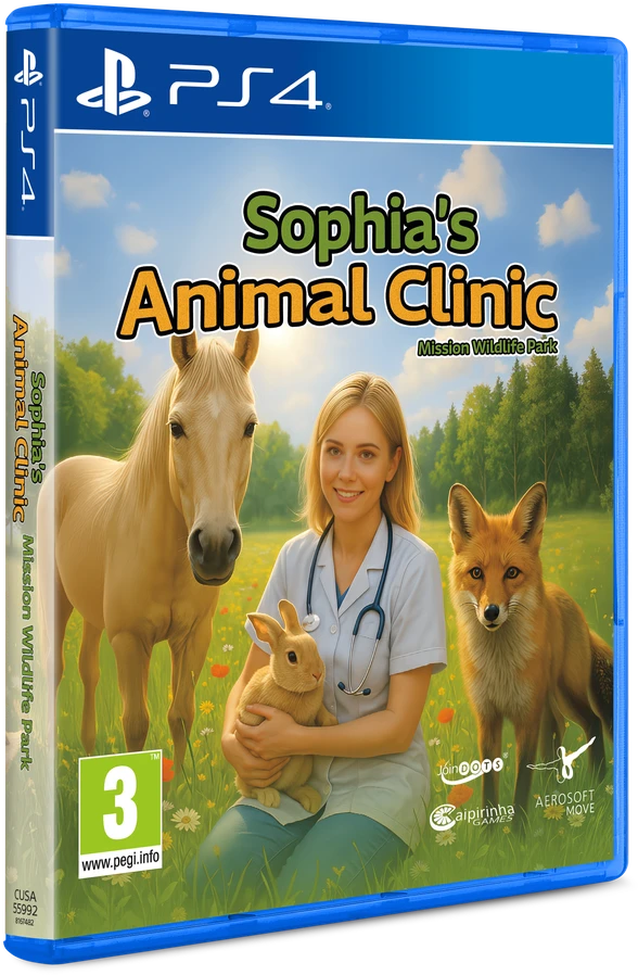 Sophias Sofijos gyvūnų klinika – Misijos laukinės gamtos parkas – PlayStation 4