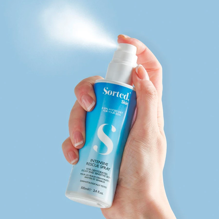 Sorted Skin Intensive Rescue Purškiklis intensyvaus poveikio purškiklis niežtinčiai odai, 100 ml