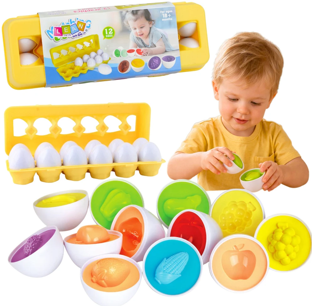 Lean Toys Rūšiuoklis kiaušiniams 12 vnt.