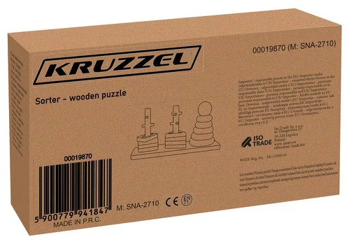 Kruzzel Medinė delionė - lavinamasis žaidimas vaikams