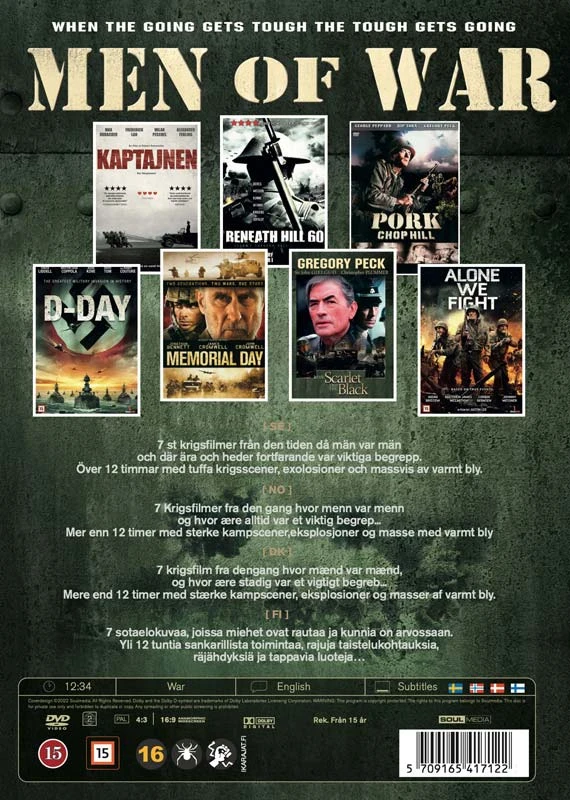 Soul Media KARO VYRAI (7 DVD DĖŽUTĖS RINKINYS)