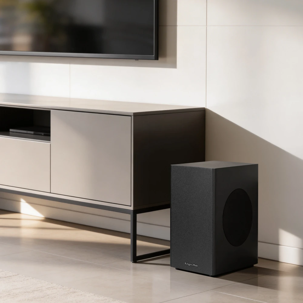 Namų kino sistema Kruger & Matz Soundbar „KrugerMatz Universe 2.1“ garso juosta