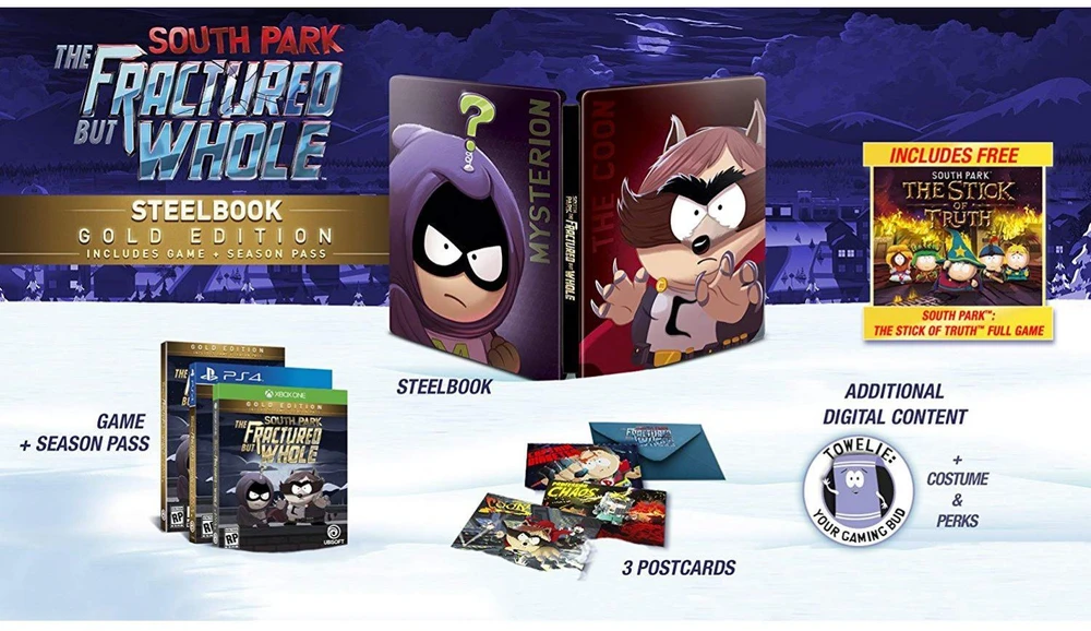 „Ubisoft“ „South Park: The Fractured But Whole“ („Steelbook Gold Edition“) – „PlayStation 4“