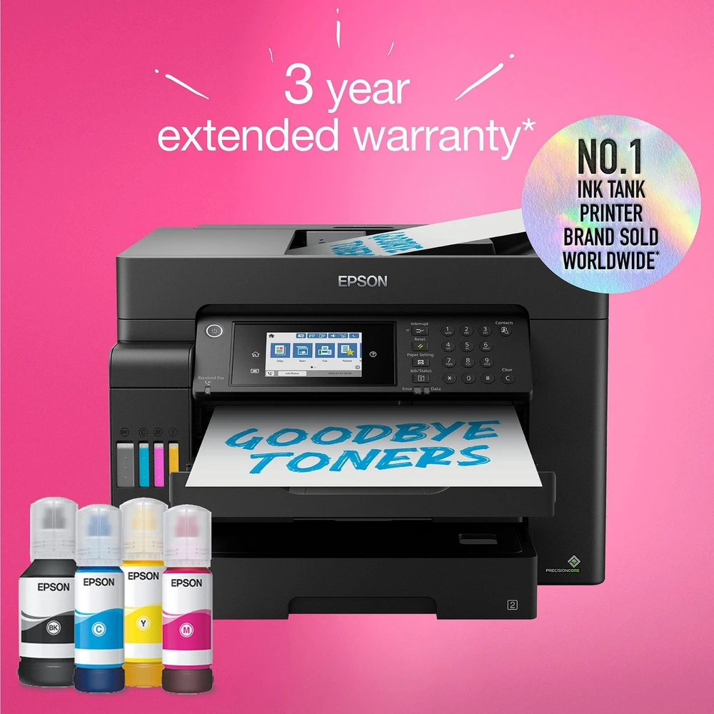 Rašalinis spausdintuvas - Epson EcoTank ET-16605 A3 Rašalinis, Duplex, LCD Jutiklinis ekranas