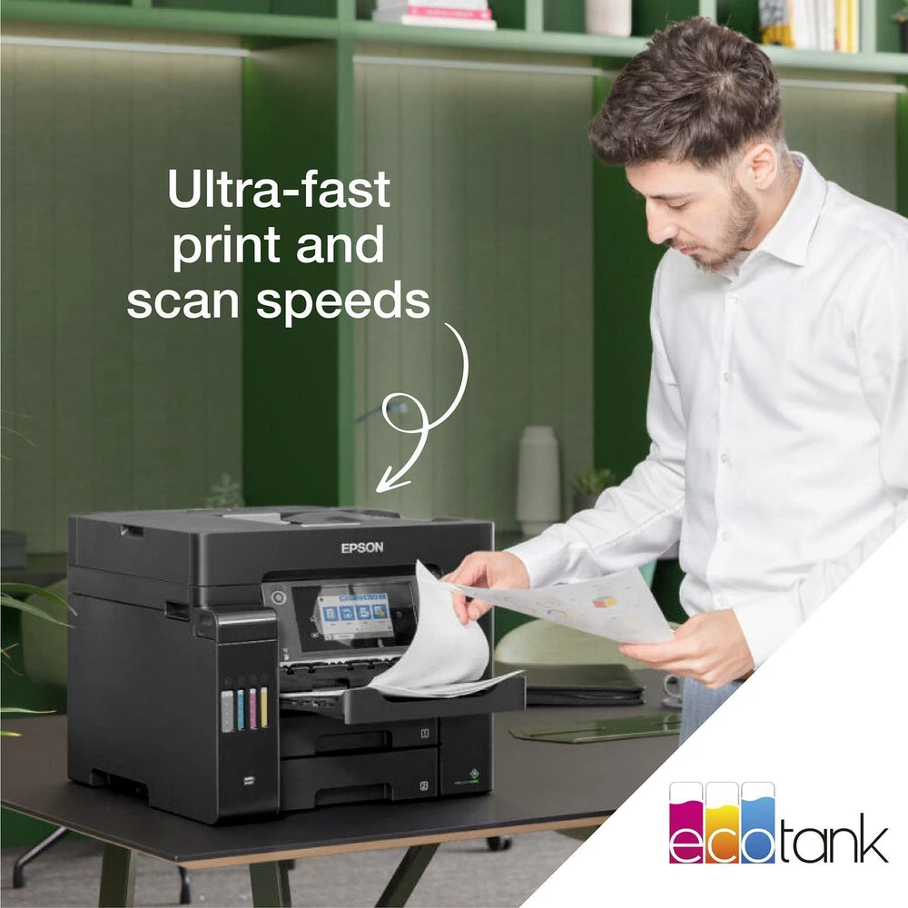 Daugiafunkcis spausdintuvas - Epson EcoTank ET-5805, A4, Duplex, Jutiklinis