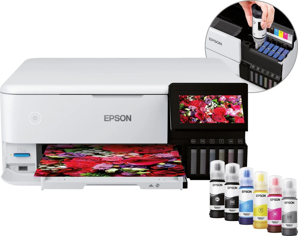 Daugiafunkcis spausdintuvas Epson EcoTank ET-8500, rašalinis, spalvotas
