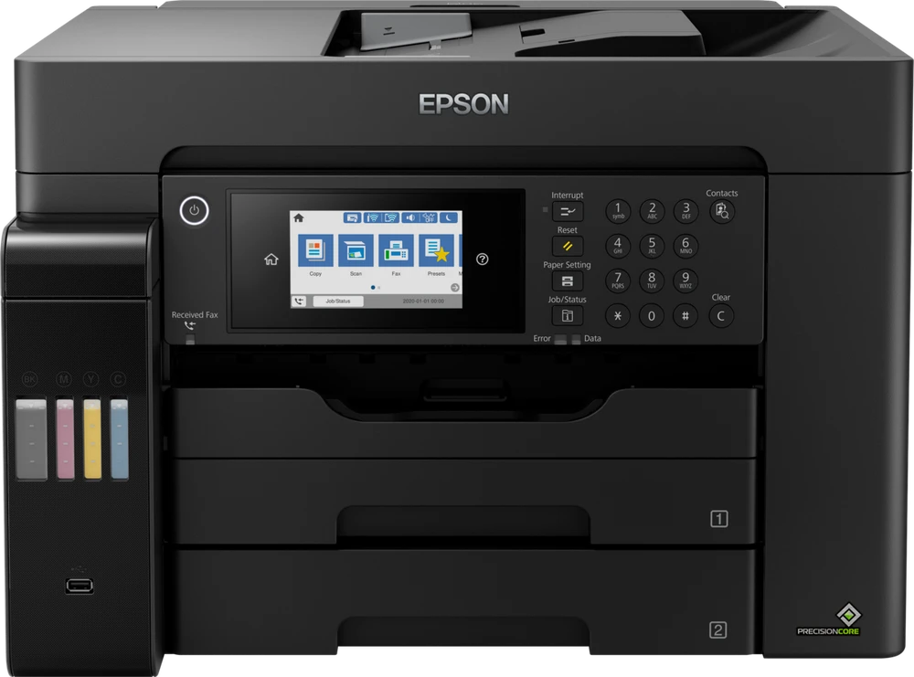 Spausdintuvas Epson – ET-16655 A3+ daugiafunkcis EcoTank, USB, LAN, Wi-Fi