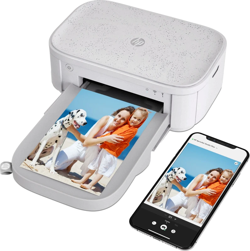 Spausdintuvas Hewlett Packard (HP) „HP Sprocket Studio Plus“.