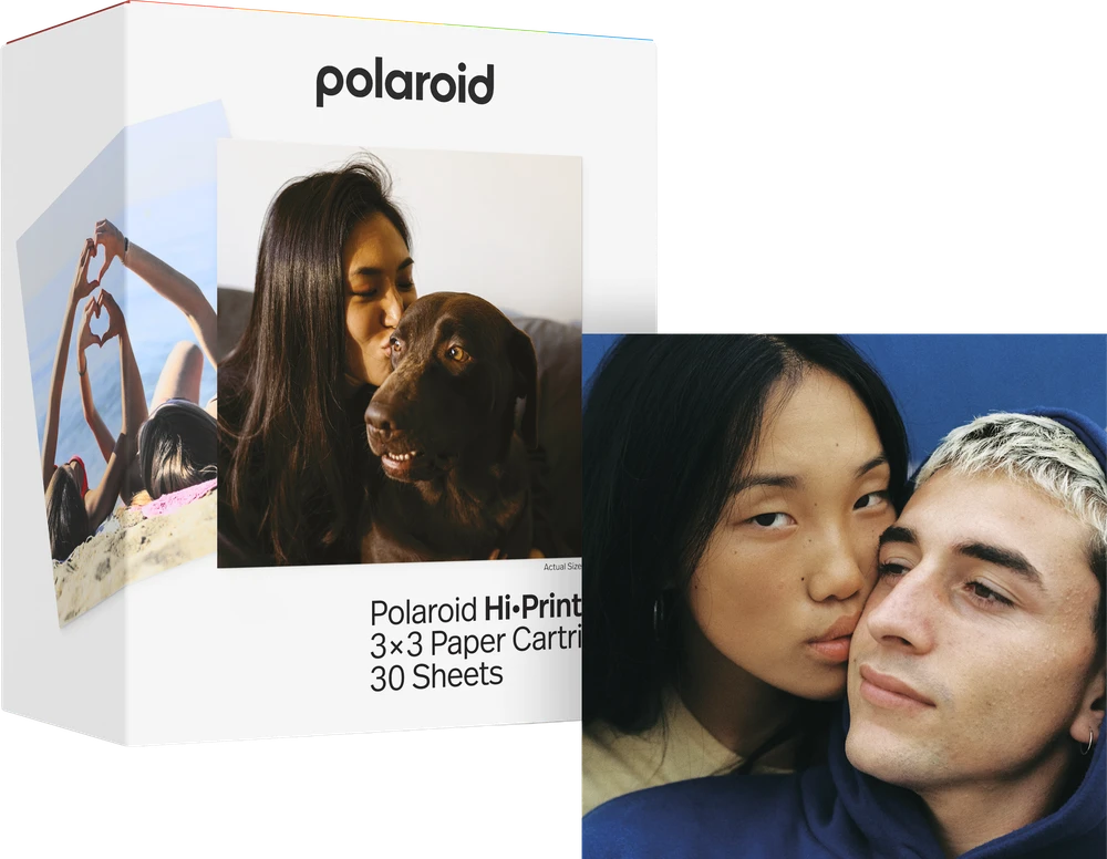 Spausdintuvas „Polaroid“ – „Hi-Print 3x3“ popieriaus kasetė, 30 lapų