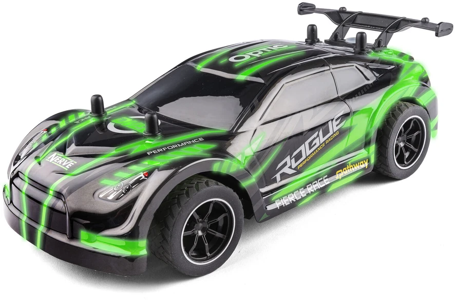 Speed Car Greičio automobilis - nuotoliniu būdu valdomas „Rogue Racer“ su šviesomis ir dūmais, 1:18 (41537)