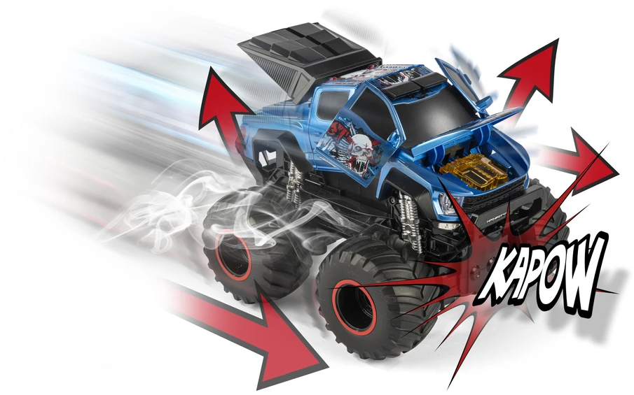 Speed Car - Nuotoliniu būdu valdomas avarijos automobilis 1:16 (41533)