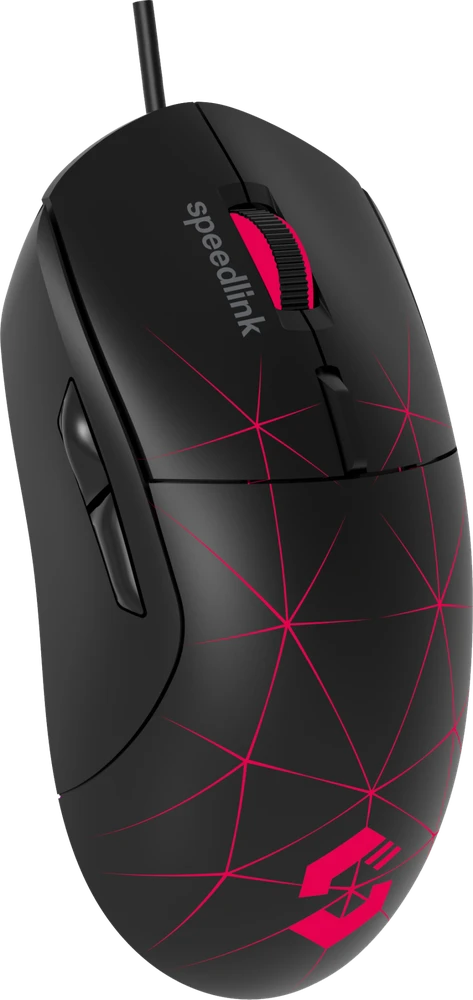 „Speedlink Corax“ žaidimų pelė, juoda