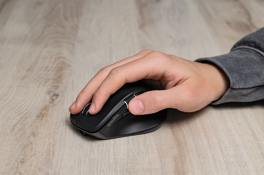 „Speedlink LIBERA“ įkraunama ir belaidė pelė su „Bluetooth“ – juoda