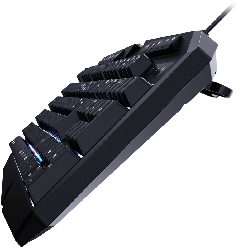 Speedlink LUDICIUM RGB Rainbow žaidimų klaviatūra, juoda, JAV išdėstymas