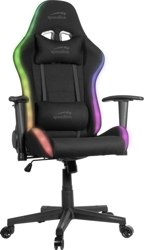 „Speedlink“ – „REGYS RGB“ žaidimų kėdė, juodas audinys