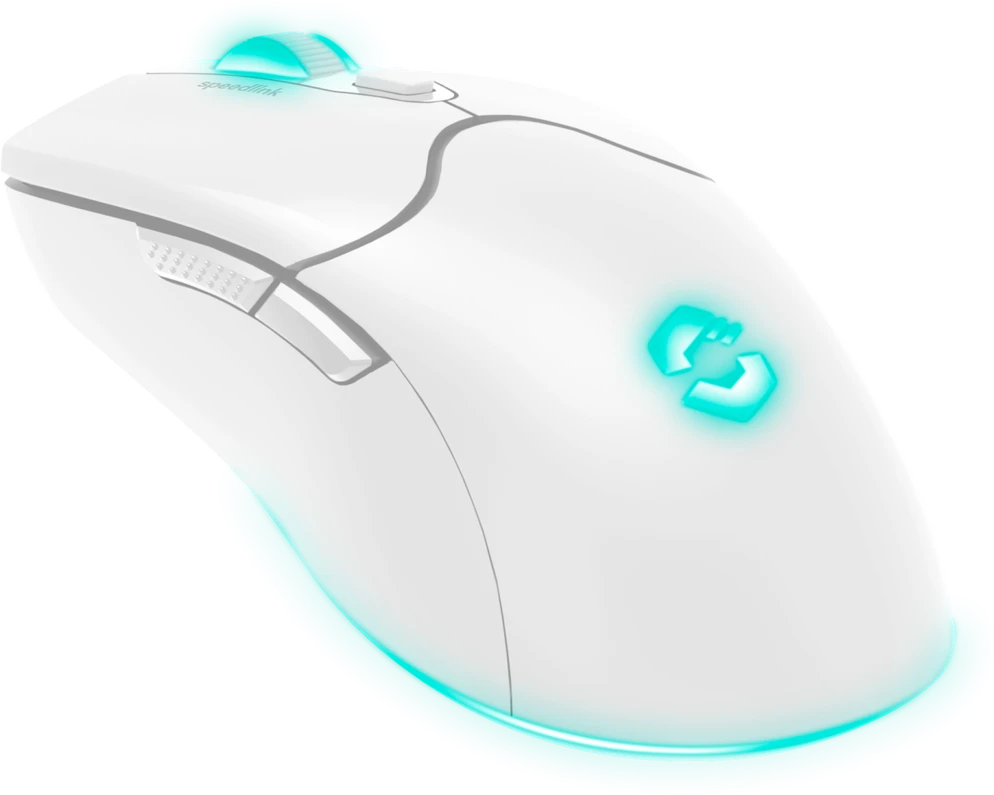 „Speedlink VELOX“ įkraunama RGB belaidė žaidimų pelė, balta