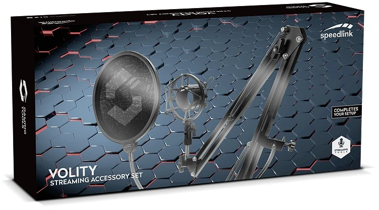 Speedlink - VOLITY transliacijos priedų rinkinys