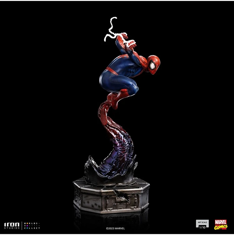 Spiderman Žmogus-voras prieš piktadarius - Žmogaus-voro statula, mastelis 1/10
