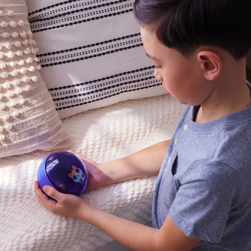 NAUJIENA 2025! Interaktyvus skaitmeninis gyvūnėlis žiurkėno rate BITZEE Hamster Ball