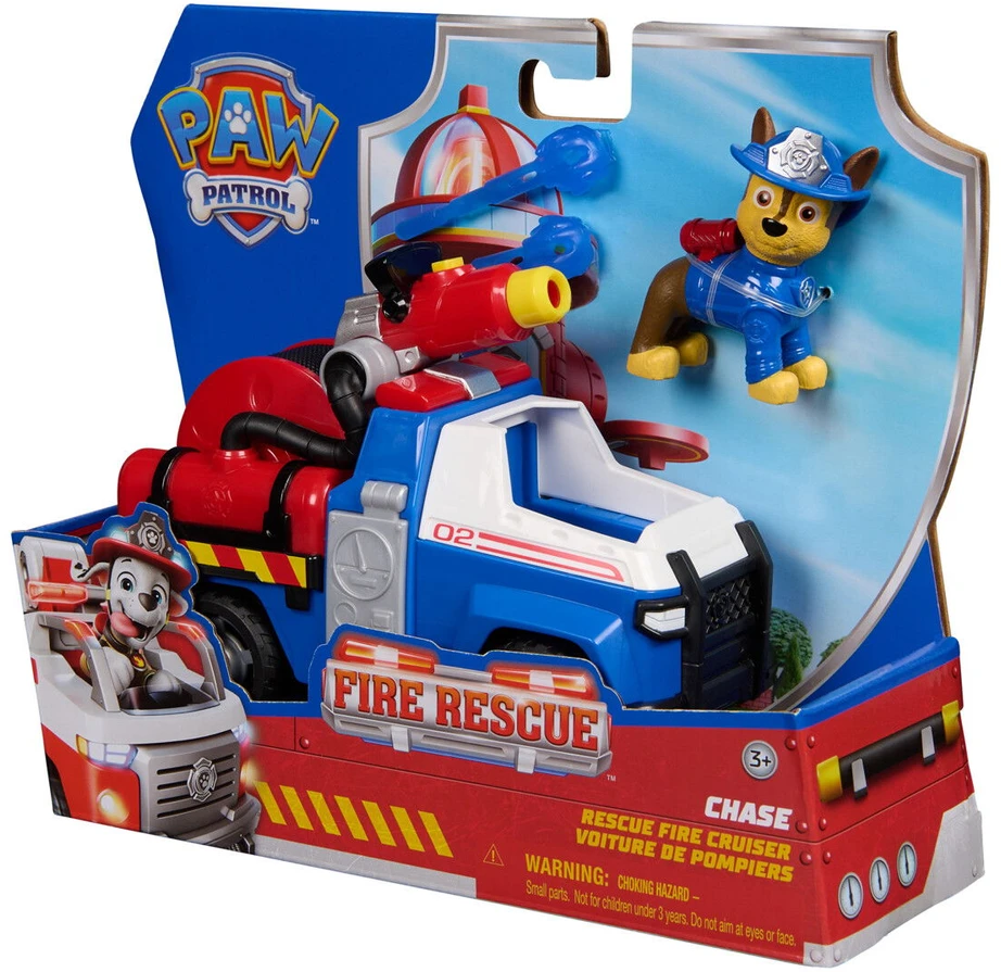 Spin Master PAW PATROL transporto priemonė Fire Rescue Chase, 6072641