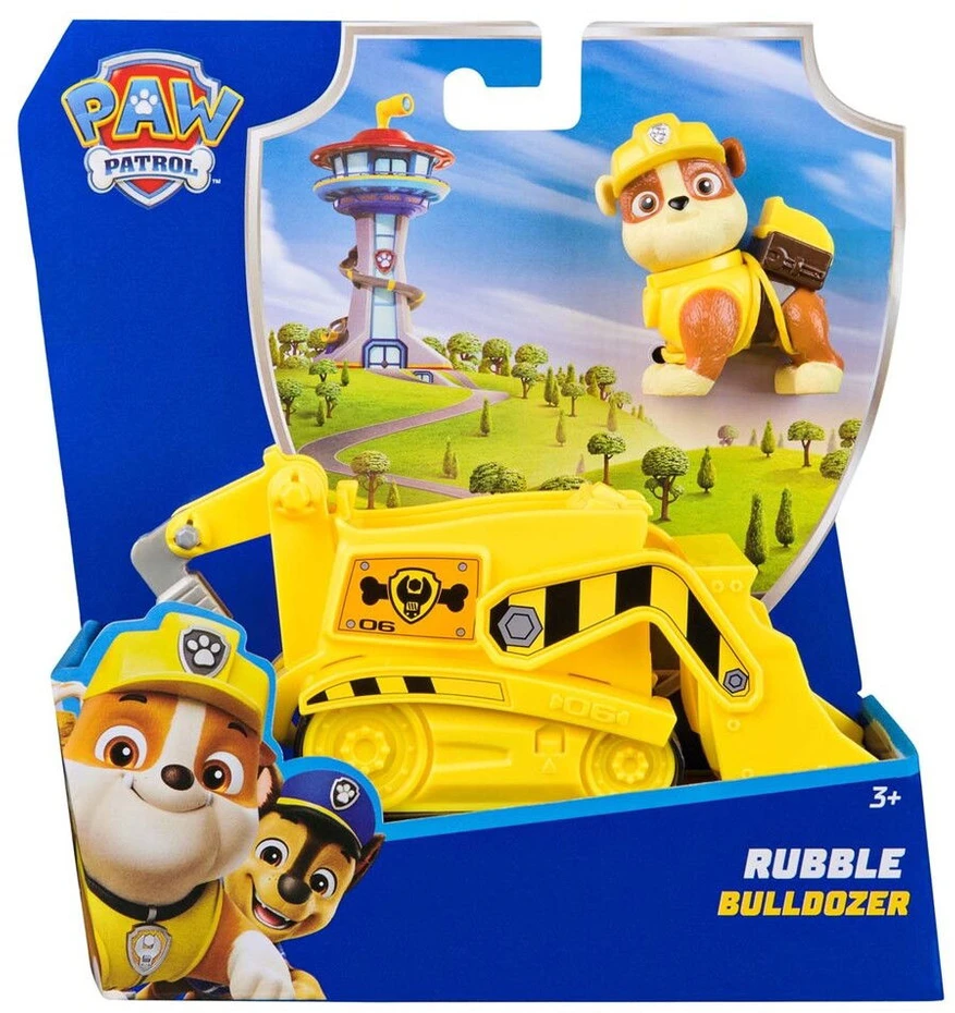 Spin Master Psi Patrol: Važiuoklė Podstawowy Rubble