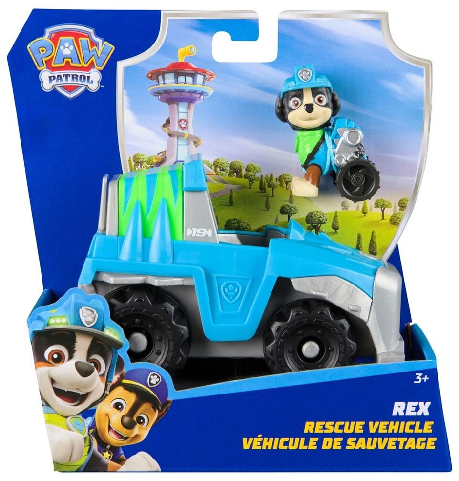 Spin Master Psi Patrol: Važiuoklė Podstawowy Rex