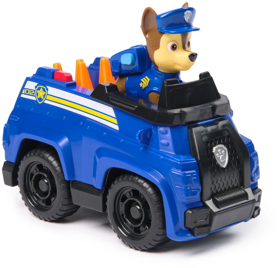 Spin Master „Paw Patrol“ – bazinė transporto priemonė 2.0 – Chase (6071210)