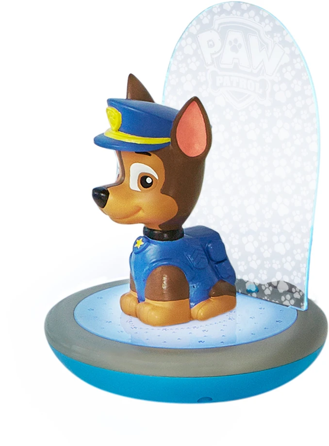 Spin Master Paw Patrol - Chase Kids stebuklinga naktinė lemputė prie lovos, žibintuvėlis ir projektorius - (10043)