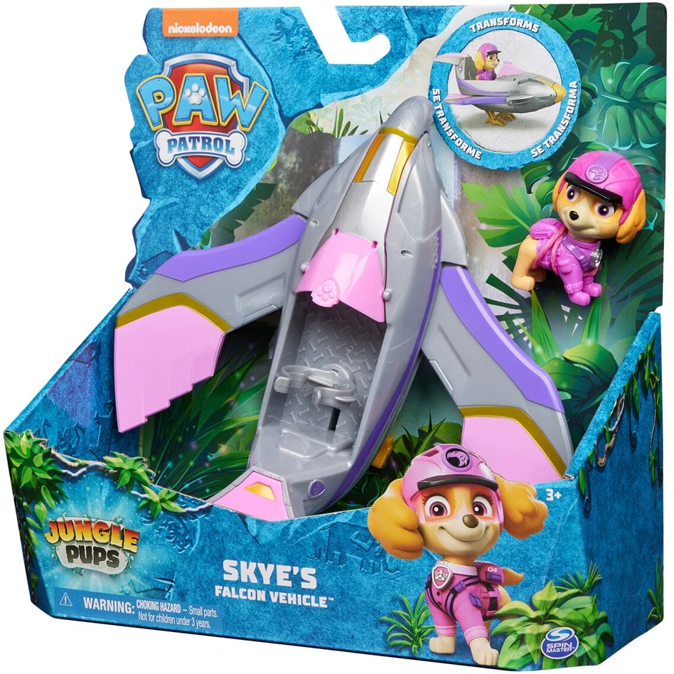 Spin Master PAW PATROL transporto priemonė Jungle Pups Skye, 6067760
