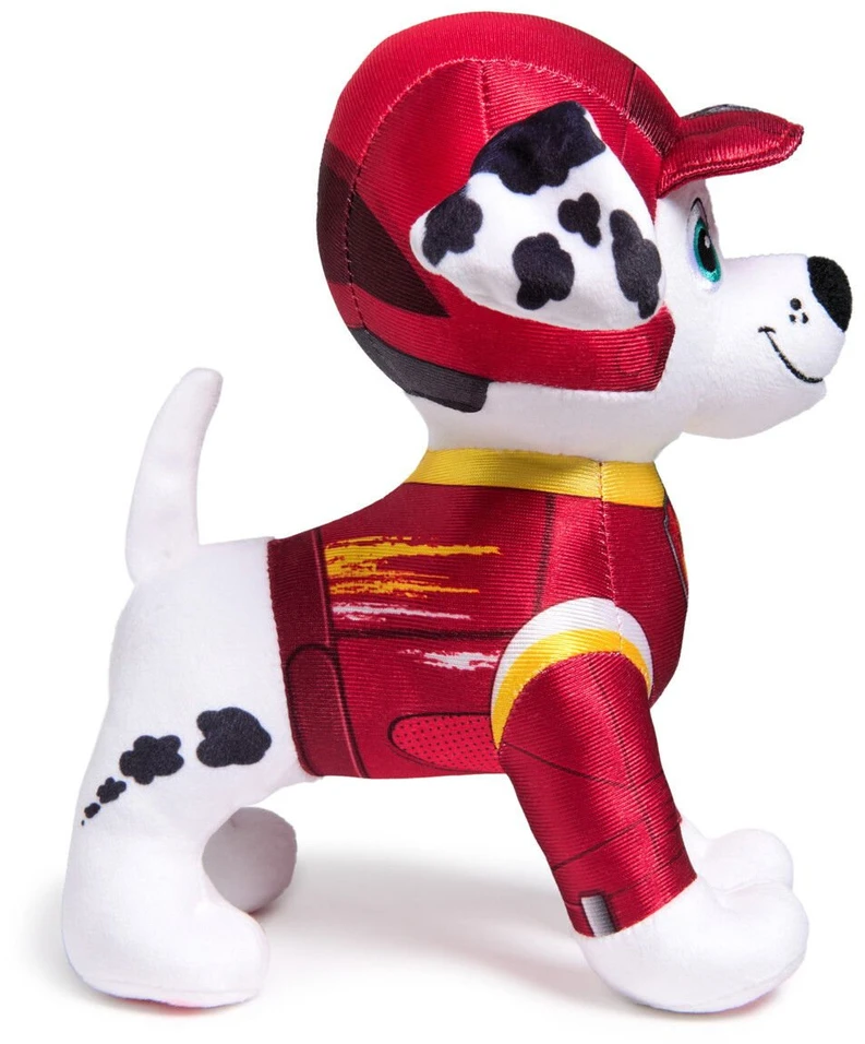 Spin Master Paw Patrol - Gelbėjimo ratukai - Paprastas pliušinis žaislas - Marshell (19 cm)